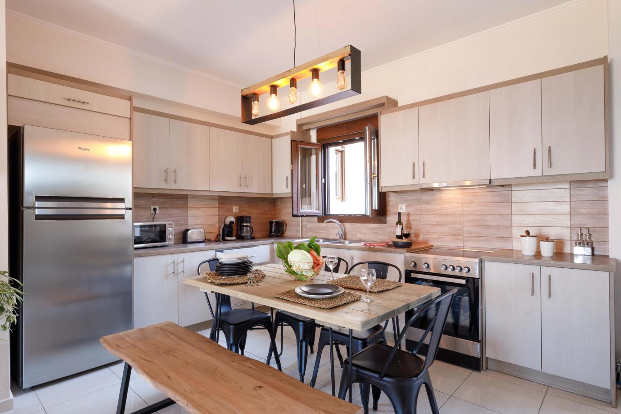 Oak Wood - Sea View Exclusive Maisonette Sfakaki Exterior photo